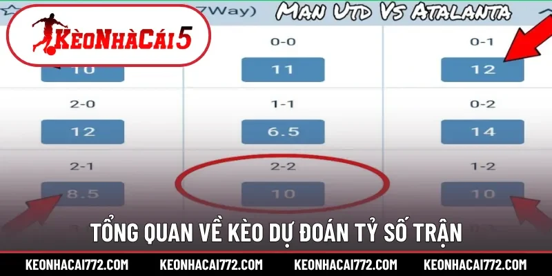 Tổng quan về kèo dự đoán tỷ số trận