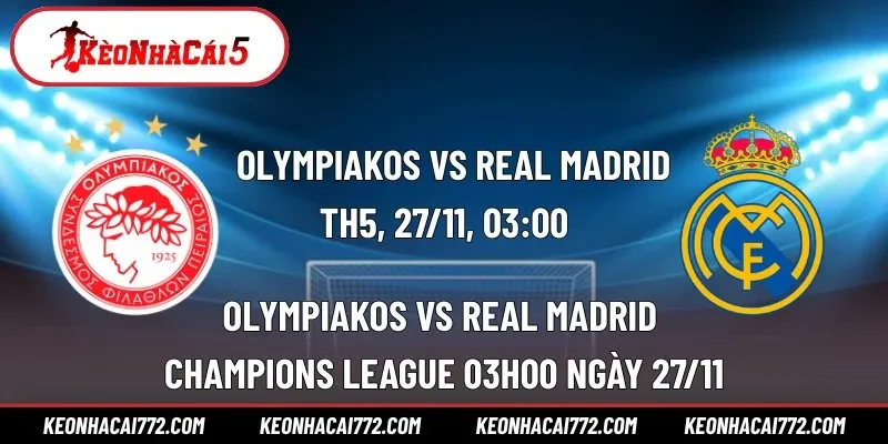 Olympiakos vs Real Madrid