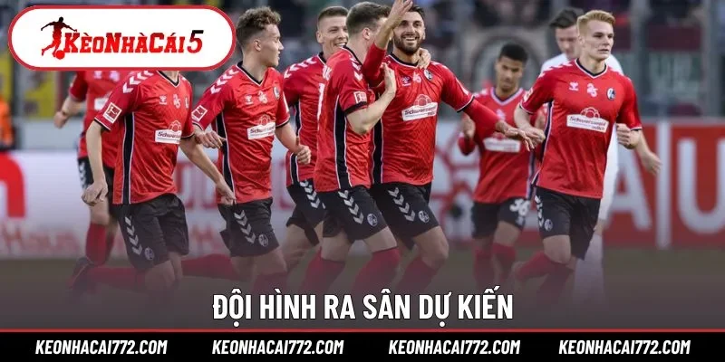 Đội hình ra sân dự kiến