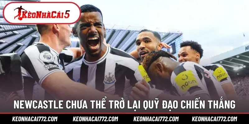 Newcastle chưa thể trở lại quỹ đạo chiến thắng